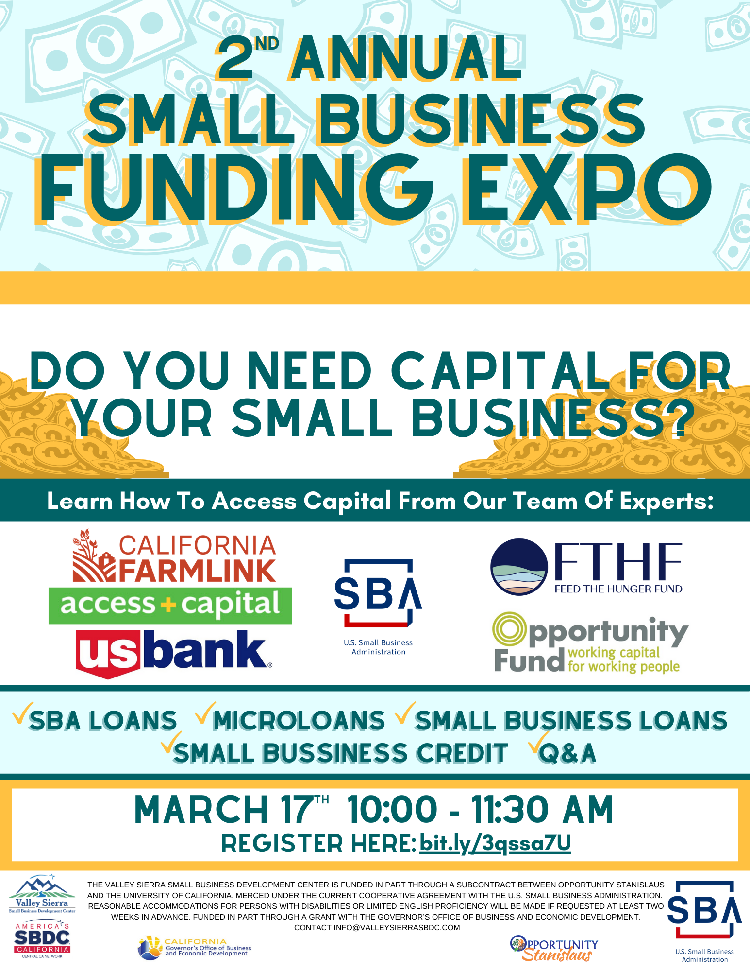 Webinar: Small Business Funding Expo 