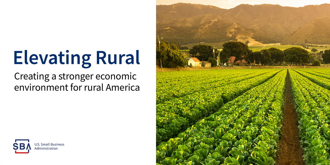 SBA, USDA Rural Development Business And Industry Economic Resources ...